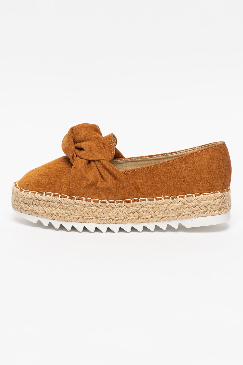 Bullboxer, Espadrile de piele intoarsa sintetica cu detaliu innodat
