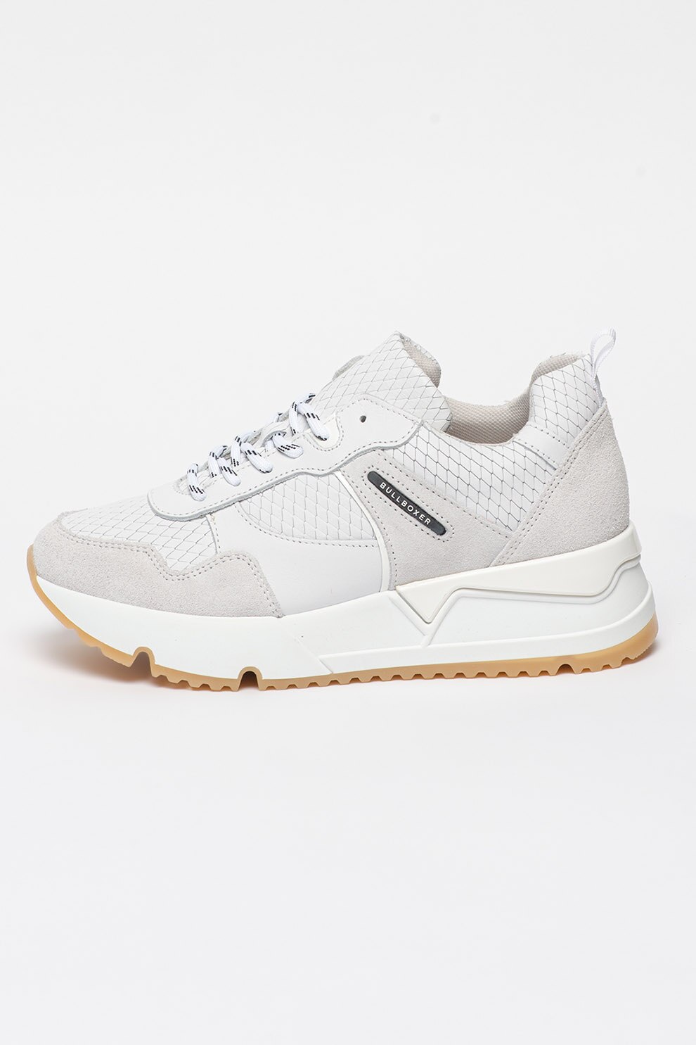 Bullboxer, Pantofi sport de piele cu aspect masiv