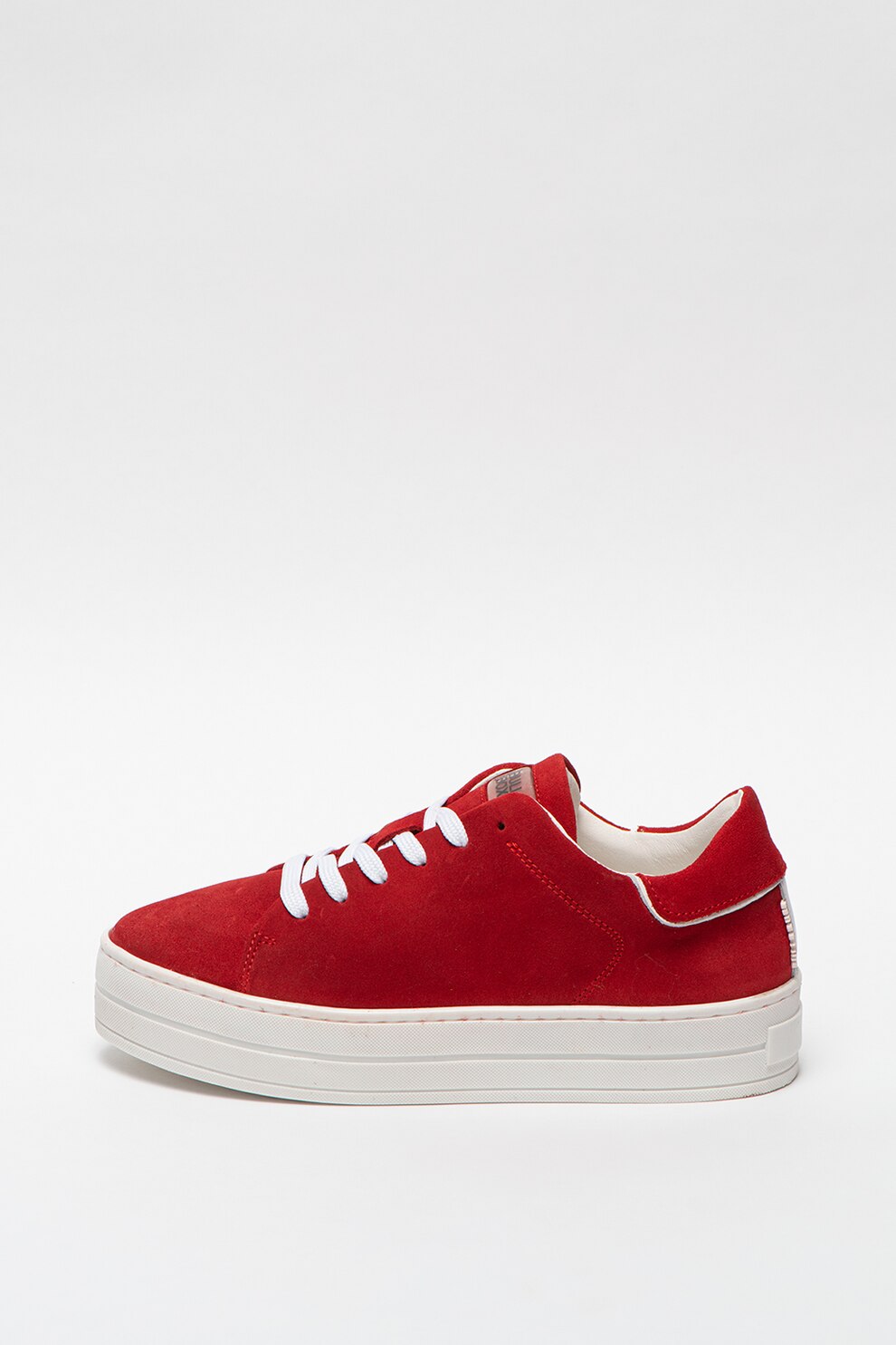 Bullboxer, Pantofi sport flatform de piele intoarsa