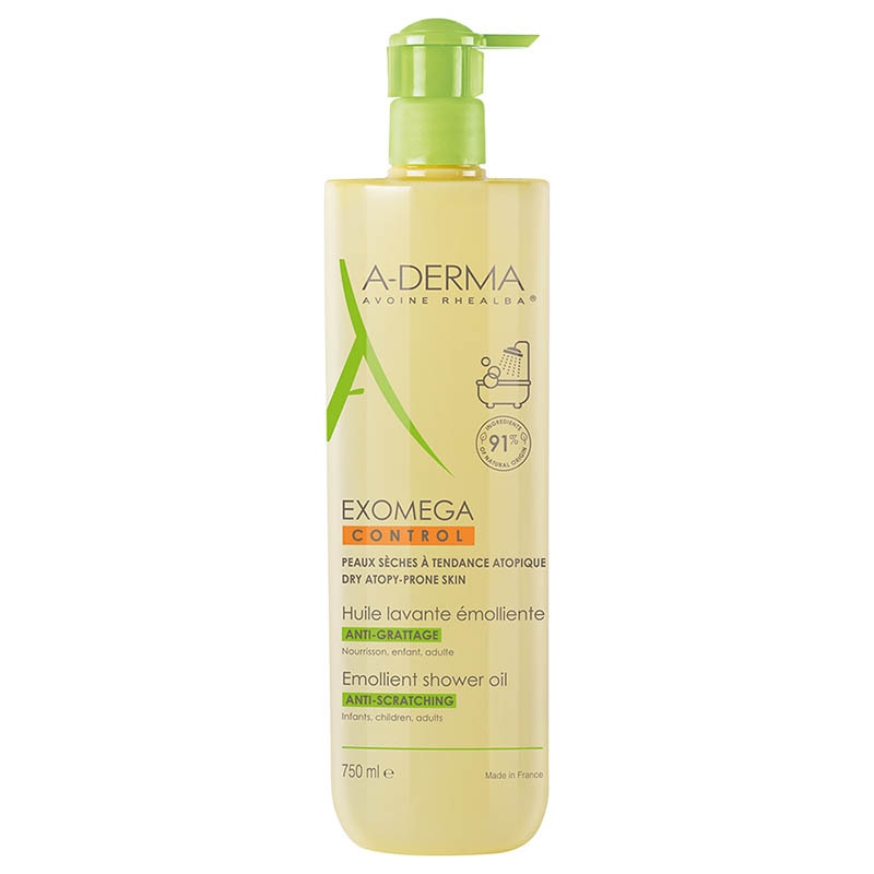 Set A-derma Exomega Control Crema 400 ml + Exomega Control Ulei de