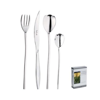 Set tacamuri premium, 24 piese, Tulipani Set tacamuri premium, 24 piese, Tulipani