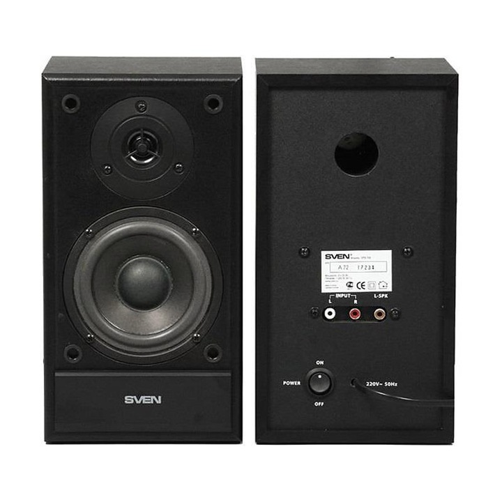 Високоговорители SVEN, 40W, Bluetooth, черни