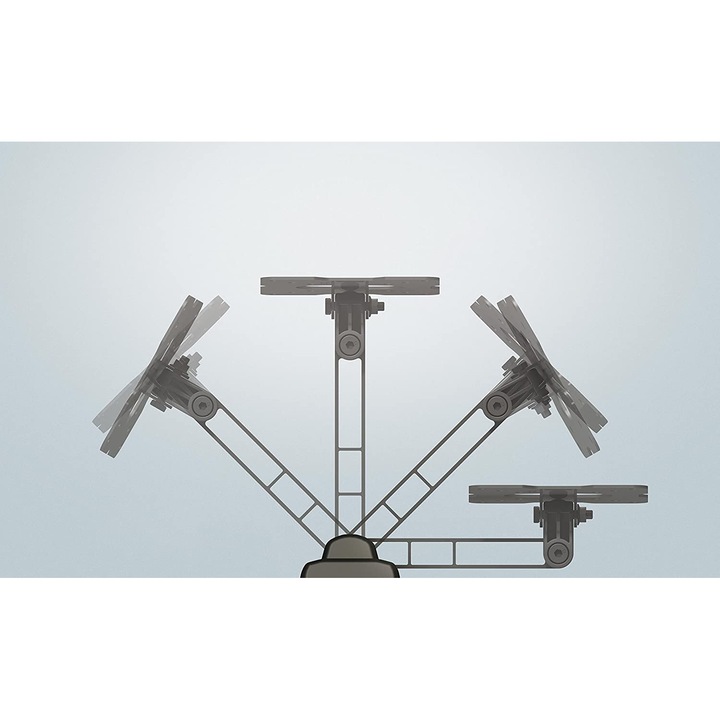 Meliconi FlatStyle 580457 14" - 25" TV fali tartó Fekete
