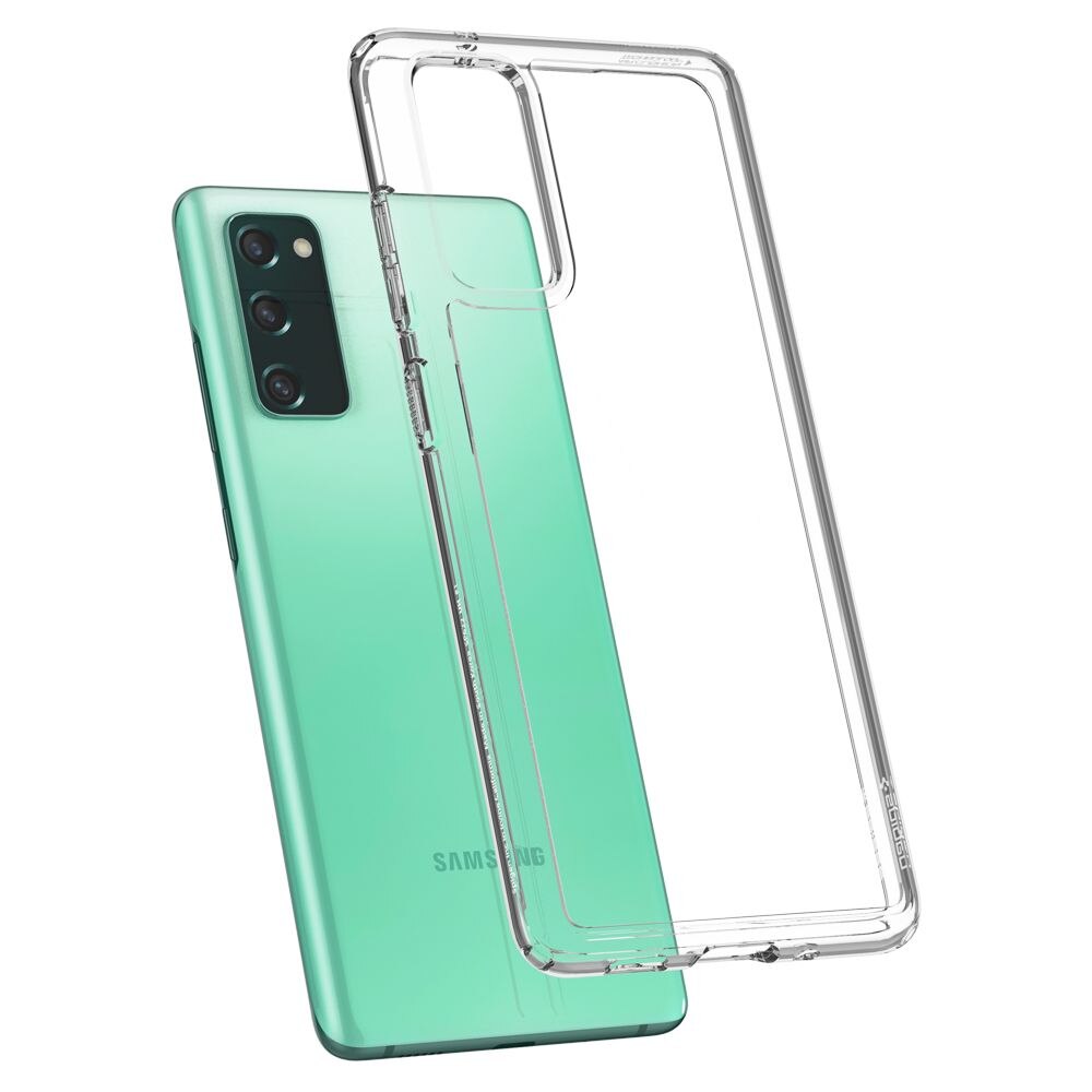 Husa Originala Spigen Ultra Hybrid compatibila cu Samsung Galaxy S20 Fe Crystal Clear Transparenta
