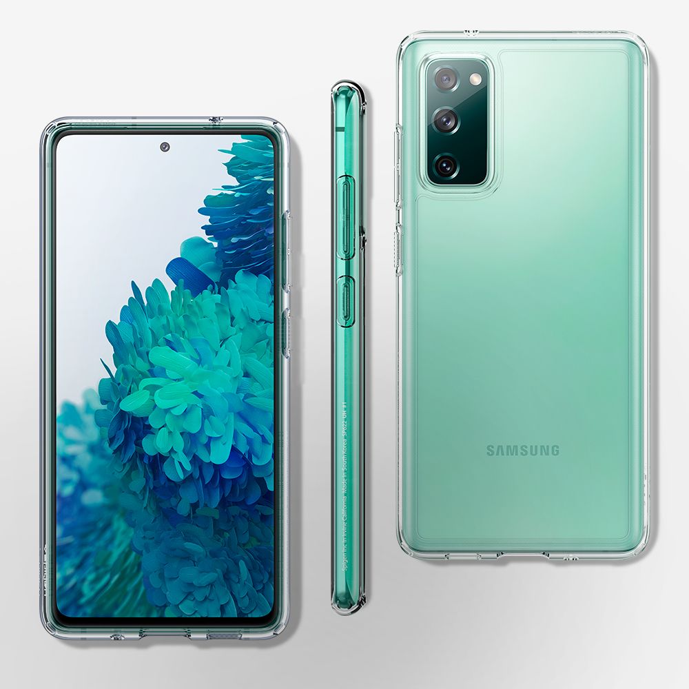 Husa Originala Spigen Ultra Hybrid compatibila cu Samsung Galaxy S20 Fe Crystal Clear Transparenta