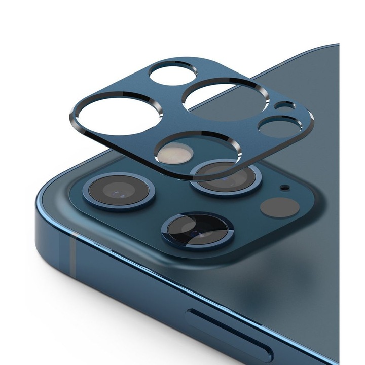 Протектор за камера Ringke Camera Styling за Apple iPhone 12 Pro Max, Blue