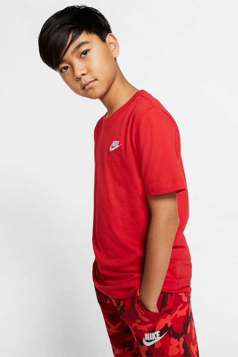Nike, Тениска Futura от памук, Червен