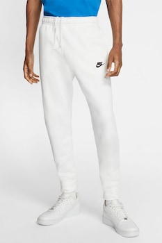 Nike - Спортен панталон Sportswear Club с джобове встрани, Бял