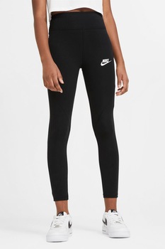 Nike, Colanti cu talie inalta pentru fitness Favourites, Negru Nike, Colanti cu talie inalta pentru fitness Favourites, Negru