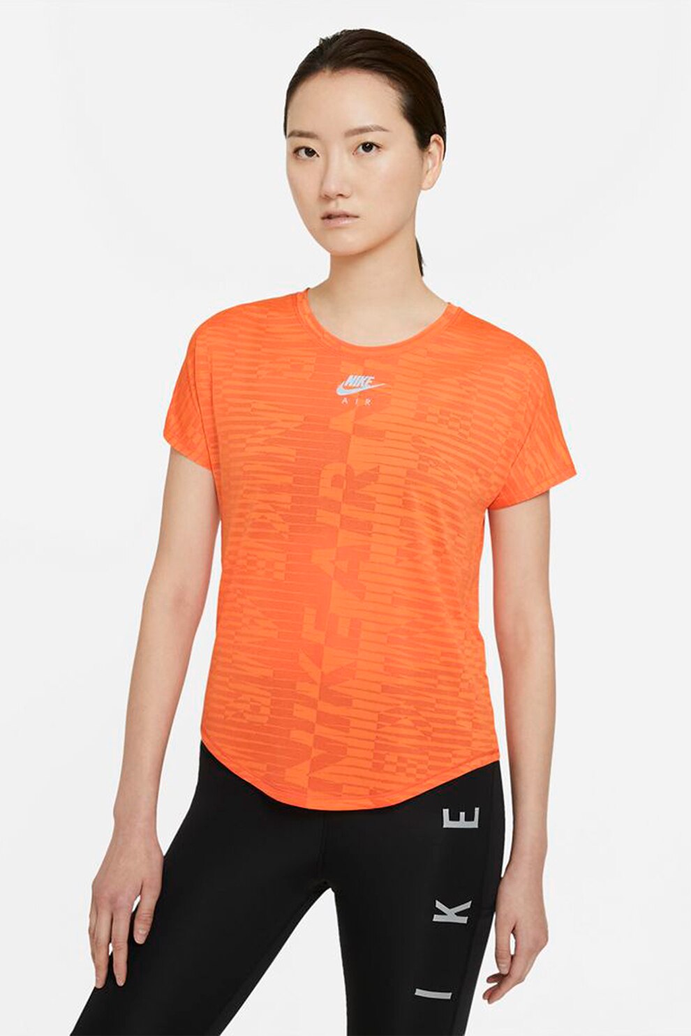 Nike, Tricou pentru alergare Air, Oranj