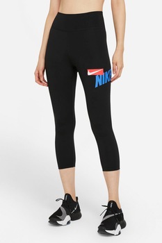 Nike, Colanti capri, pentru fitness One, Negru Nike, Colanti capri, pentru fitness One, Negru