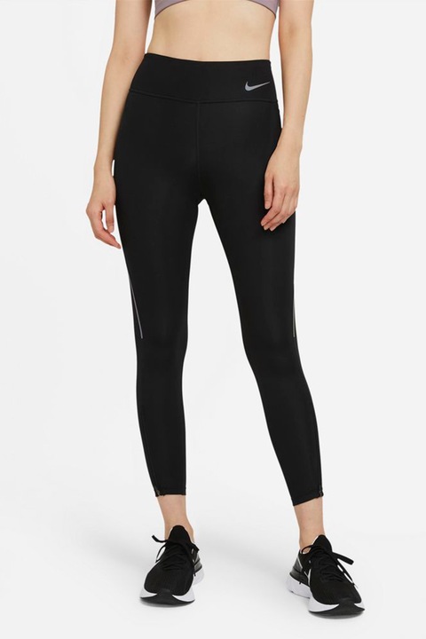 Nike, Colanti 7/8 pentru alergare Epic Faster, Negru