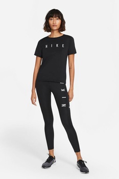 nike colanti cu talie inalta tehnologie dri-fit si imprimeu logo pentru alergare fast run division negrualb imagen 38_0_
0