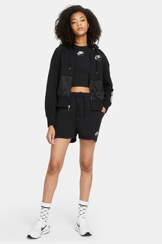 Nike, Pantaloni scurti de jerseu cu snur Air, Negru Nike, Pantaloni scurti de jerseu cu snur Air, Negru