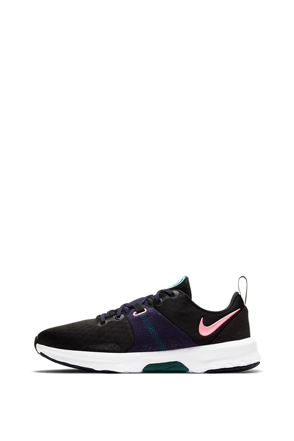 Nike, Pantofi cu insertii de plasa, pentru fitness City Trainer 3, Negru, 5