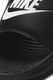 Nike, Papuci cu brant cu striatii Victori One, Negru, Alb, 9