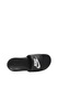 Nike, Papuci cu brant cu striatii Victori One, Negru, Alb, 9