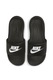 Nike, Papuci cu brant cu striatii Victori One, Negru, Alb, 9