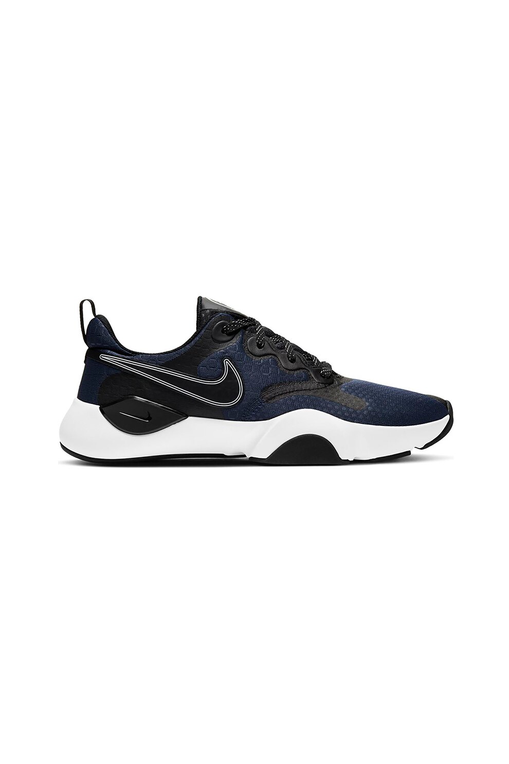 Nike, Speedrep sportcipő textil részletekkel, Tengerészkék, 11 - eMAG.hu