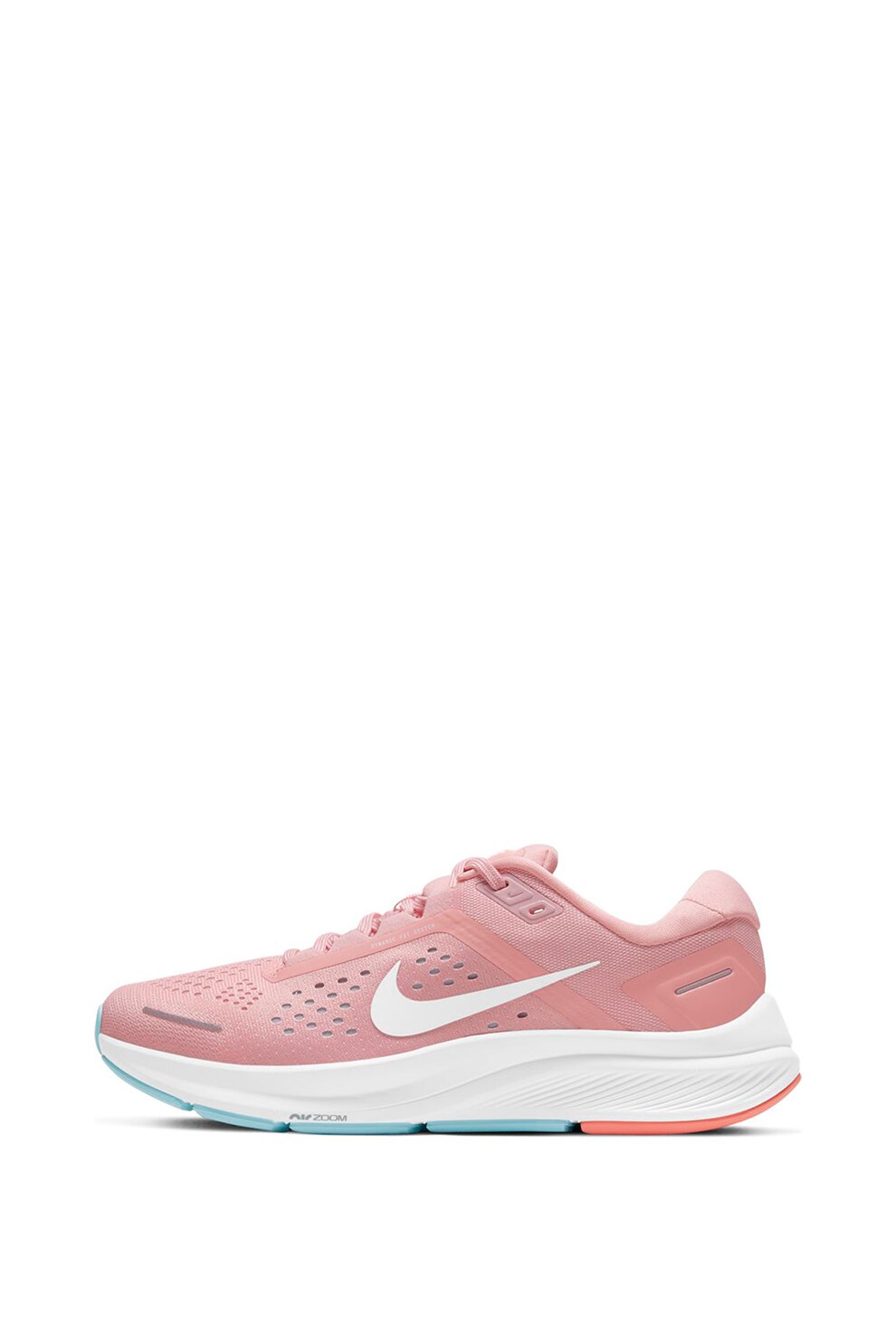 Nike, Pantofi pentru alergare Air Zoom Structure, Roz pastel, 6