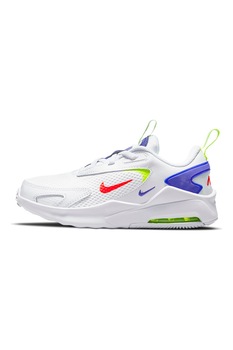 Nike, Pantofi sport cu garnituri de piele Air Max Bolt, Alb