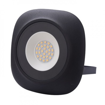 Proiector LED rotund SMD Iris, 20W, 1800Lm, 6400K, lumina rece, negru Proiector LED rotund SMD Iris, 20W, 1800Lm, 6400K, lumina rece, negru