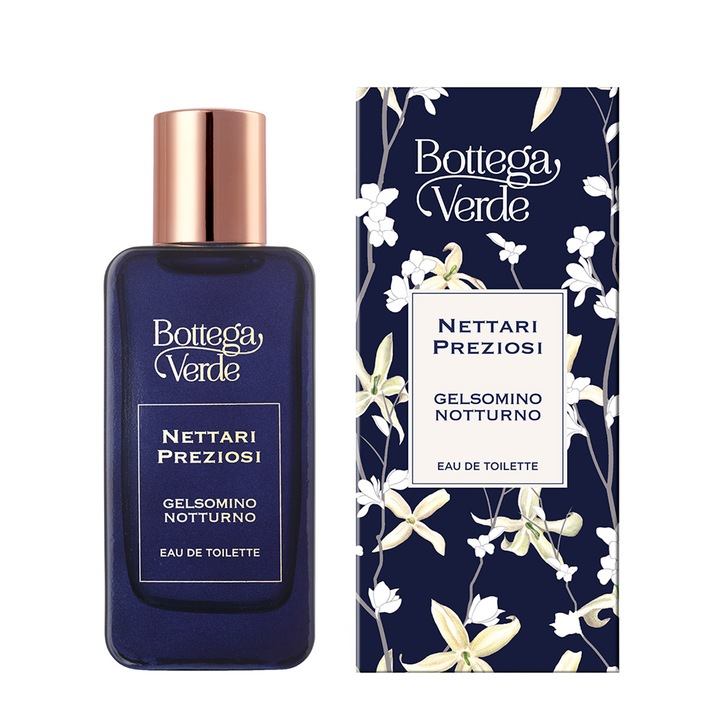 Apa de toaleta cu extract de iasomie - Nettari Preziosi, 50 ML, Bottega Verde