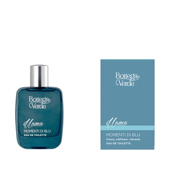 Apa de toaleta cu aroma fresh - Momenti di Blu, 50 ML, Bottega Verde Apa de toaleta cu aroma fresh - Momenti di Blu, 50 ML, Bottega Verde
