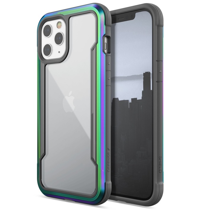 Удароустойчив калъф Raptic Shield за iPhone 12 Pro Max, Многоцветно/Прозрачно