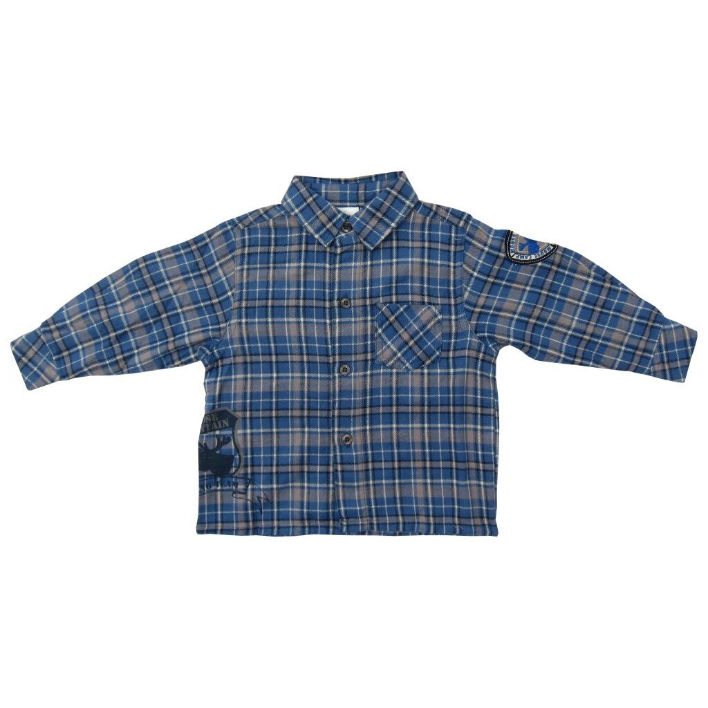 Camasa S26281 Primii Pasi, Albastru/Gri