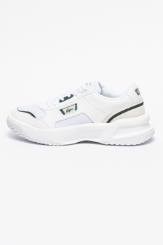 Lacoste, Pantofi sport cu garnituri de piele intoarsa si piele Ace Lift Lacoste, Pantofi sport cu garnituri de piele intoarsa si piele Ace Lift
