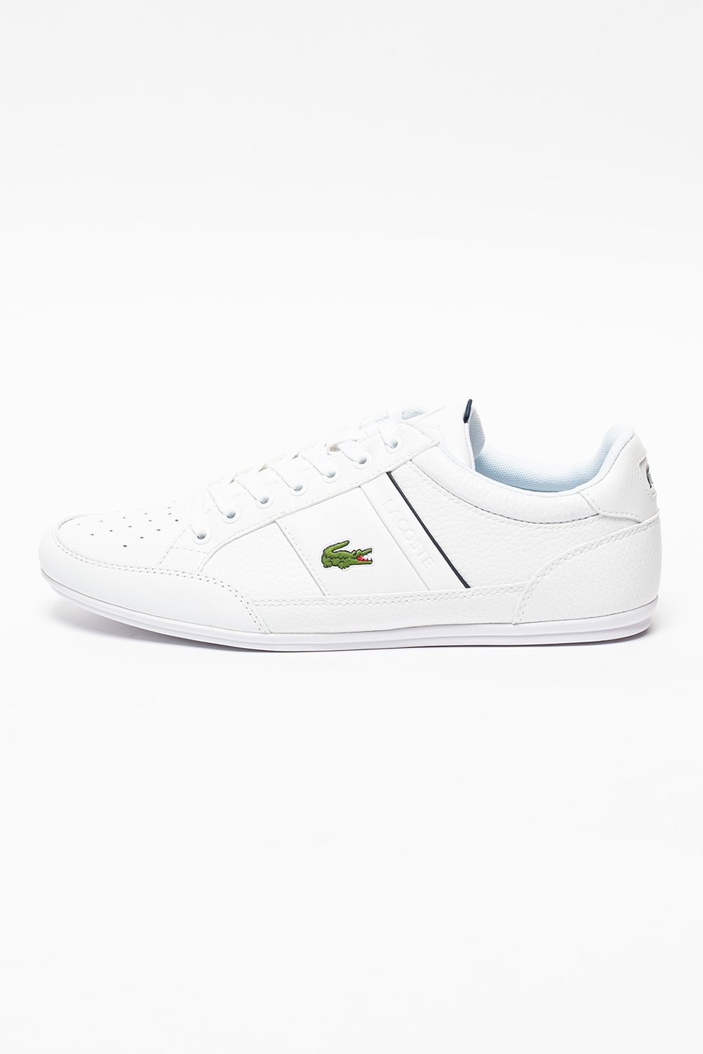 Lacoste, Pantofi sport de piele ecologica si piele Chaymon