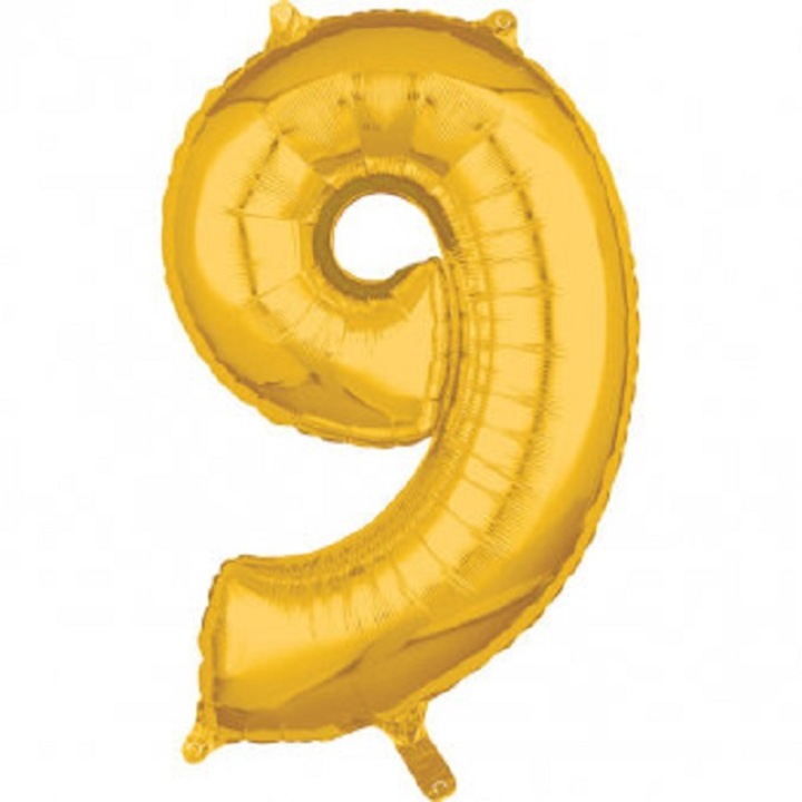 Балон Anagram цифра 9, Фолио, 66см/30гр