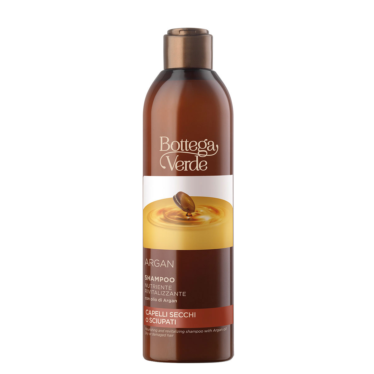 Sampon hranitor si revitalizant cu ulei de argan - Argan, 250 ML, Bottega Verde