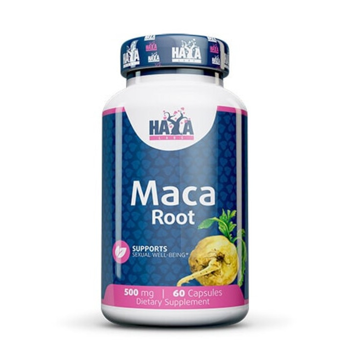 Haya Labs - Maca 500mg. / 60 Vcaps
