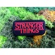 Petic textil / patch brodat Stranger Things / Netflix 8.2x3.8 cm