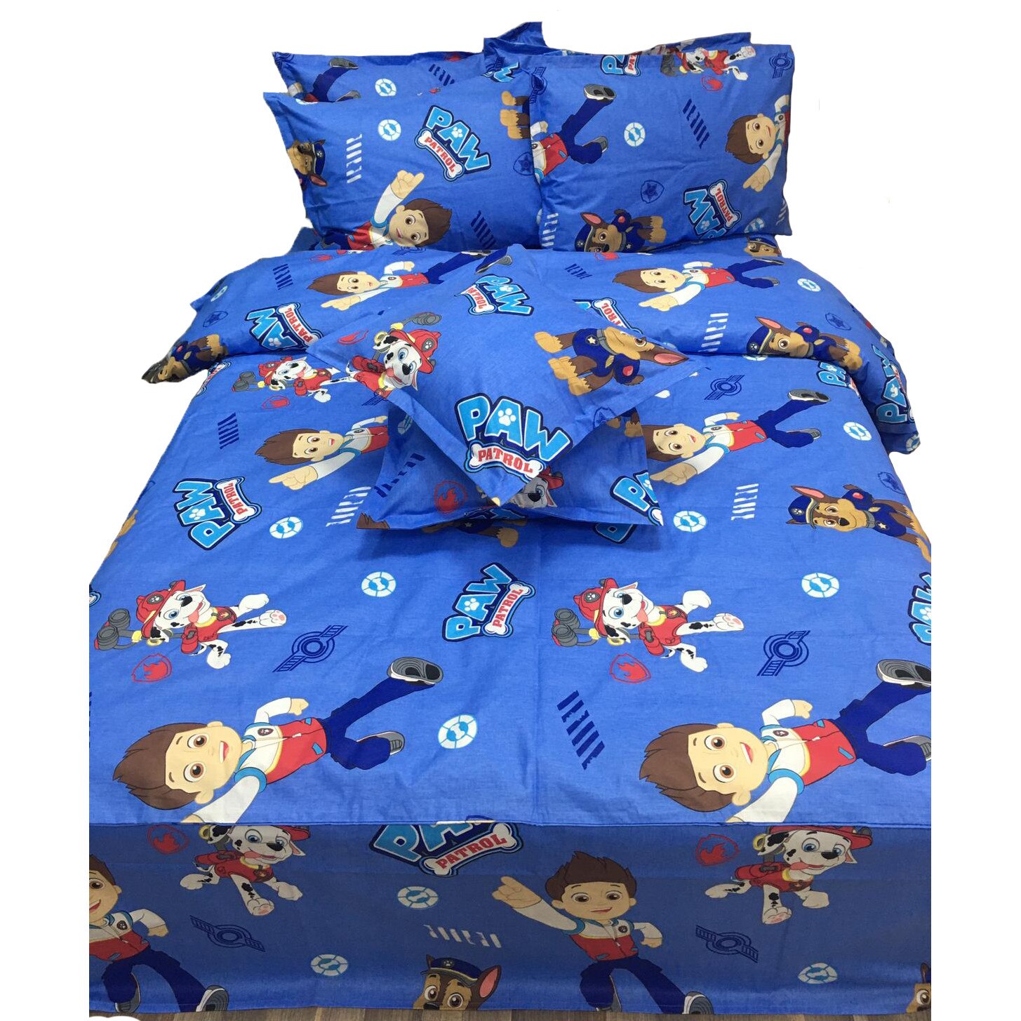 Set lenjerie, pentru copii, 8 piese bumbac ranforce, pentru saltea de 1,80m sau mai mare, by Liz Line - L8R23KS