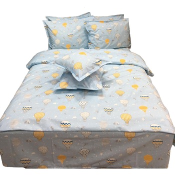 Set lenjerie cu elastic, 8 piese bumbac ranforce, pentru saltea de 1,20m, by Liz Line - L8RE27120 Set lenjerie cu elastic, 8 piese bumbac ranforce, pentru saltea de 1,20m, by Liz Line - L8RE27120