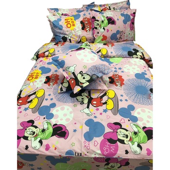 Set lenjerie cu elastic, 8 piese bumbac ranforce, pentru saltea de 1,20m, by Liz Line - L8RE24120 Set lenjerie cu elastic, 8 piese bumbac ranforce, pentru saltea de 1,20m, by Liz Line - L8RE24120