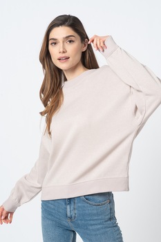 GAP, Bluza cu maneci cazute si aspect stralucitor, Bej GAP, Bluza cu maneci cazute si aspect stralucitor, Bej