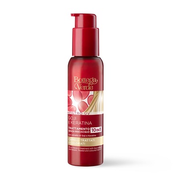 Tratament fara clatire pentru parul vopsit, cu extract de goji si keratina, 100 ML, Bottega Verde Tratament fara clatire pentru parul vopsit, cu extract de goji si keratina, 100 ML, Bottega Verde