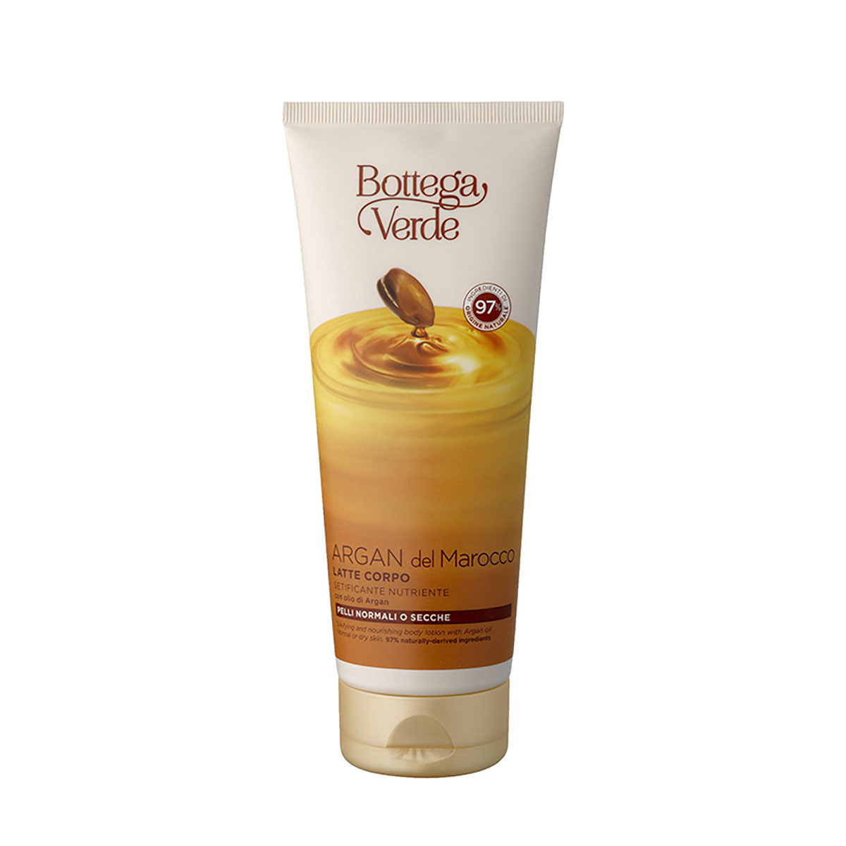 Lapte de corp cu ulei de argan - Argan del Marocco, 200 ML, Bottega Verde