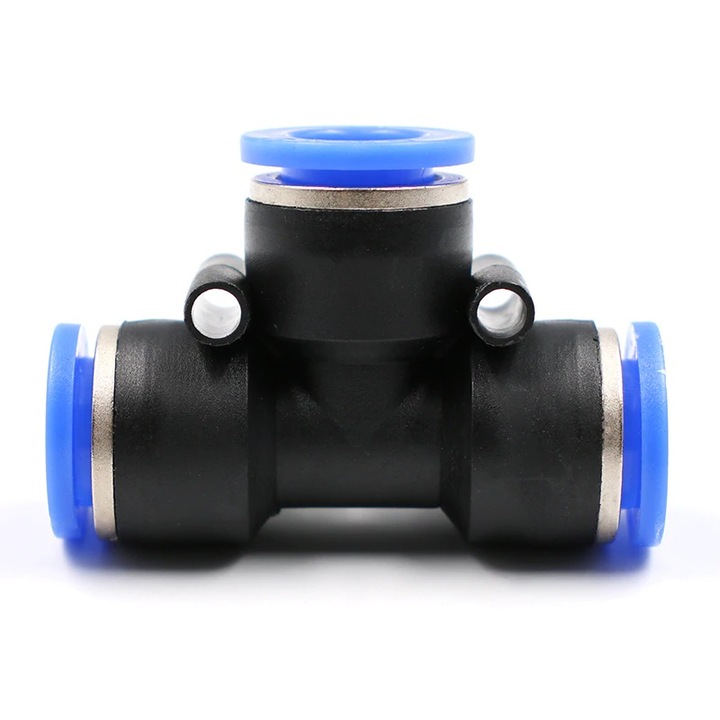 OEM Pneumatikus csatlakozó T, PE 4mm