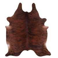 Covor din piele de vaca, INTREND, 220x190, Maro