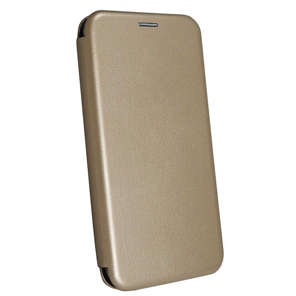 Husa iPhone 12 Flip Case Elegance, Auriu