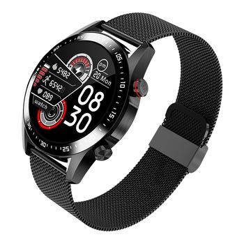 Ceas inteligent Rosh E12, pentru barbati 2021 CYUC ECG + PPG, GPS, dual bluetooth, O2,IP68 , ecran tactil de 1,28 inch, 240x240HD, otel inoxidabil Negru Ceas inteligent Rosh E12, pentru barbati 2021 CYUC ECG + PPG, GPS, dual bluetooth, O2,IP68 , ecran tactil de 1,28 inch, 240x240HD, otel inoxidabil Negru