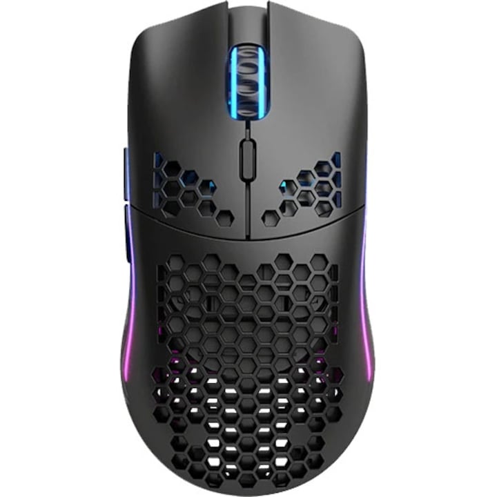 Безжична мишка Gaming Glorious Model O, Ултралека 69 гр, Black