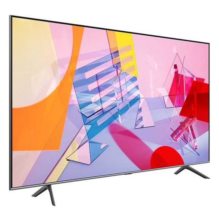 Televizor QLED Smart SAMSUNG 50Q67T, Ultra HD 4K, HDR, 125 cm, Clasa G