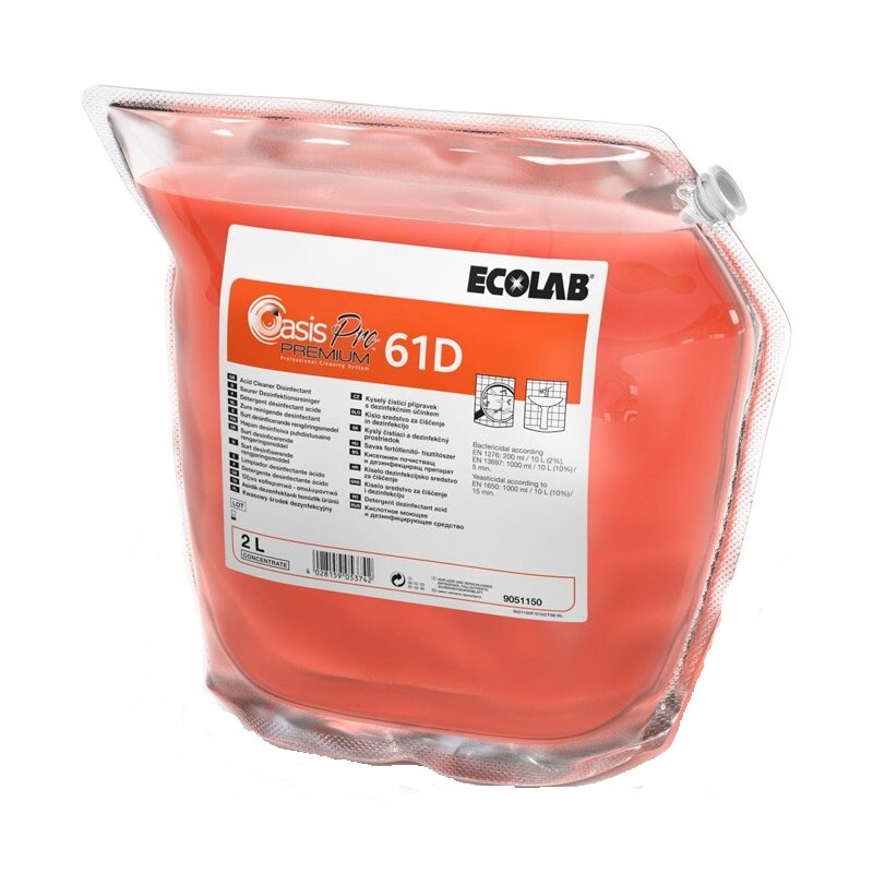 Detergent pentru curatarea suprafetelor, Oasis Pro 61D Premium, 2 litri