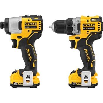 Set 2 masini de insurubat compacte DeWalt DCK2110L2T Set 2 masini de insurubat compacte DeWalt DCK2110L2T